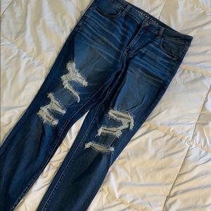 Dark Blue American Eagle Jeans